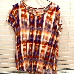 Vera Wang short sleeve shirt